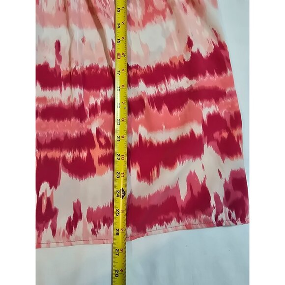Chicos Sleeveless Tie-Dye Print Tank‎ top Polyester Size 4 Lightweight Size 2X - Picture 11 of 11